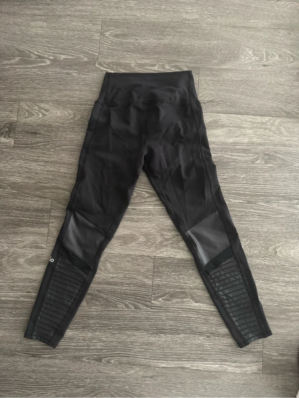 ALO Yoga Black Moto Leggings